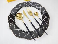 Zellerfeld Evőeszköz Szett Gold Black 24 Tgl. X529 (x529)