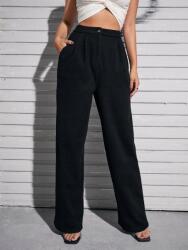 Shein KC07111 Shein Kordbársony Nadrág Xs