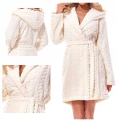 L&L L-L Női fürdőköpeny meleg hosszú Swet 2308 ecru XL