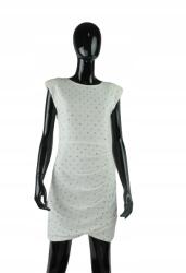 LIU JO Krémszínű, Díszített Ruha (M) (390901)