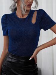 Shein KC25206 Shein Csillámos Póló Buff Kivágással (34) M