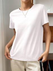 Shein Dazy Póló Casual Fehér Ekrü Pamut 38 M__M