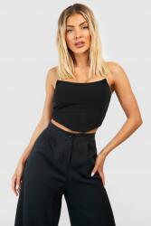 Boohoo WC21205 Boohoo Fűzős Nyitott Vállú Felső L