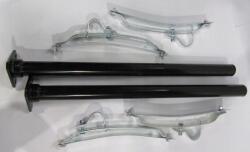 Tangde Sárvédőcső Tartóval HÁROM. FI42 KPL. 2 Cső 4 Fogantyú Tangde TD07-63