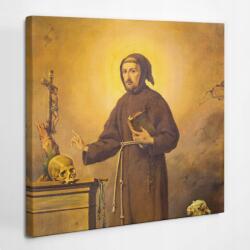  Vászonkép Assisi Szent Ferenc szobájába 30x30 cm (010030010460000074387)