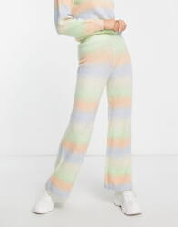 Pieces Színes Kötött Ombre Nadrág (L) (522624)