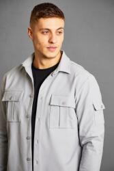 Boohooman CC53117 Boohoo Férfi Ing Oversize Zsebek Cargo S