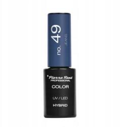 Pierre René PROFESSIONAL Hibrid lakk Pierre René Kék 6 ml No. 49 (5902659555595)