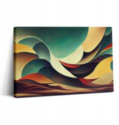 Wallfluent Vászonkép Gyönyörű Stúdió Folyékony Absztrakt Vonalak 30x20 cm (010030010150000075331)