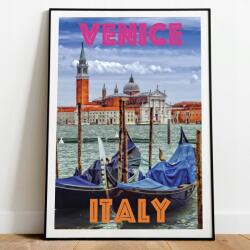  Modern Vászonkép Poszter Velence Olaszország Dekor A3 (wenecja włochy obraz nowoczesny A3)