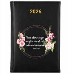 FunnyCase Naptár 2026 Nem Lesz Siker Nyitott Elme Nélkül Fekete Ajándék Wz (NIE BĘDZIE SUKCESU BEZ OTWARTEGO UMYSŁU)