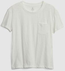 GAP Детска тениска с джобче GAP GAP | Byal | Момичешки | 104/110 - zoot - 42,75 лв