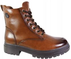 Potocki Női bokacsizma Potocki 25-19324 37- Méret Barna lapos talpú (25-19324)