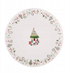 Altom Design Porcelán desszertes tányér Xmas Tree 20cm (0101002984)