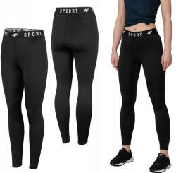 4F Női edzőnadrág 4F edző leggings, fekete, M (H4Z22-SPDF351)