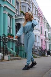 MOE Női Overál Női Alkalmi Kényelmes Hosszú Szárú Agave 38 M