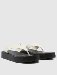 Schuh Kétszínű Flip-flop Papucs, Size 39, műanyag talp (597586)