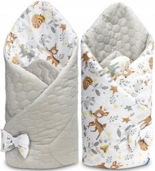 Sensillo Velvet Kétoldalas Tölcsér (Fehér/erdei kaland) (SILLO-42304)