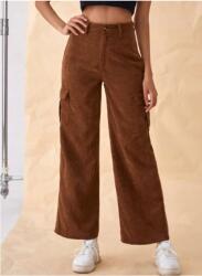 Shein Barna Női Cipzáras Nadrág 36 S Aaa