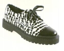 Laura Messi 2441 Félcipő Fekete 37-ES Méret (2441)