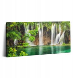 Wallfluent Vászonkép Canvas Inspiráló Szoba Természet Vízesés Tó És Növényzet (010030010010000276798)