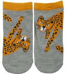 YOCLUB 17-19 Lány zokni Csúszásgátló Abs pamut Yoclub tigris (tygrys sk-06c)