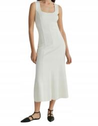 Reserved Ruha, kötött vállpántokkal, Size 42, fehér, poliészter