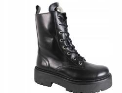 Carinii Bokacsizma Carinii B9842 MÉRET38 Bőr Fekete Lico (b9842)
