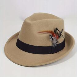  Bajor sapka bézs oktoberfest alpen tirol trachten toll 50-57 cm (630116808070)