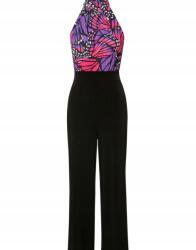 Bonprix 36/38-as elegáns női overál, fekete