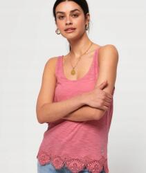 Superdry Rózsaszín Hímzett Felső (40) (589421)