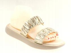 Laura Messi 2464 flip-flop papucs arany 37-es méret (2464)