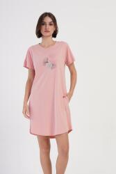 Vienetta Női rövid ujjú hálóing 4070790000 Vienetta XXL piszkos rózsaszín