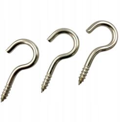 Milwar 4x40 Kampó Rozsdamentes Kampó Fa Kampó csavar A2 8706 (1 db) (8706240040-001)