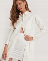 NA-KD Y4C320*NA-KD Fehér Pamut Ing 42 XL 1A00