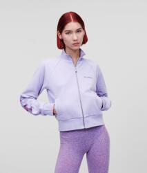 KARL LAGERFELD Lila Cipzáras Pulóver Logóval (s) (230S1823066S)