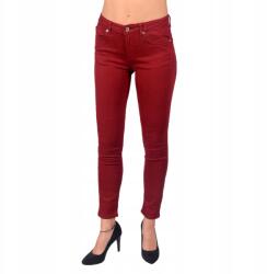 Liu Jo Bordeaux Színű Szűk Szárú Nadrág (31/28) (380719)