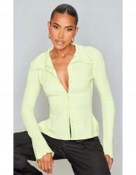 Prettylittlething Texturált Gombos Ing (34) (563978)