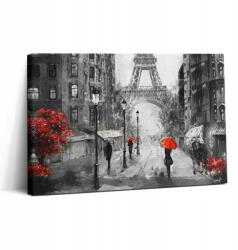 Wallfluent Vászonkép Canvas Dekoratív Vászon Előszoba Párizs utcái és az Eiffel-torony (010030010150000075280)