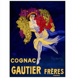  Fali poszter Franciaország Cognac Gautier freres A3 (Plakat na ścianę Francja Cognac A3)
