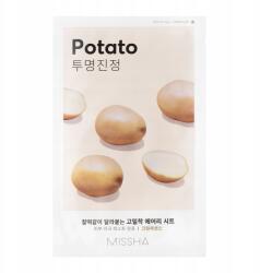 Missha Airy Fit Sheet Mask Nyugtató arcmaszk burgonyával (8809581454767)