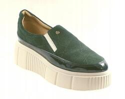  Olivia Shoes 3316 Félcipő Zöld 40-ES (3316)