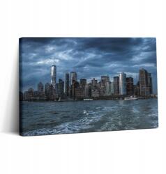 Wallfluent Fotó Vászonkép Canvas Konyha Hobbi Panoráma New York város 30x20 cm (010030010150000075460)