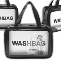 EdiBazzar Nagy Méretű Vízálló Kozmetikai Táska Átlátszó Utazó Szervező (Kosmetyczka duża TORBA wodoodporna)