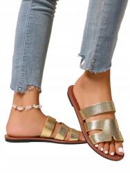 Shein Flip-flop Papucs Arany Barna Casual Talp 40__40 (sx2408193147629121)