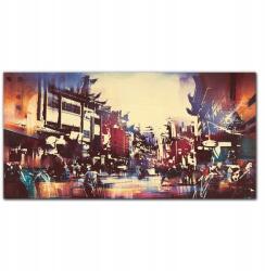 Coloray Vászonkép Város épületek többszínű 100x50 (010030010010000016640)