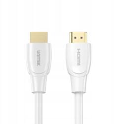 Unitek Hdmi kábel 2.0 4K 10m fehér professzionális Hdr 18Gbps (C11090AWH01-10M)