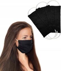 Oeko-Tex 3 Db-os Újrafelhasználható Pamut Maszk Szett Fekete Oeko-tex