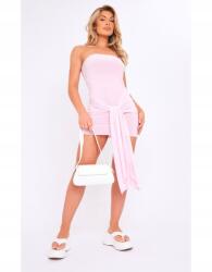 Prettylittlething Rózsaszín Ruha Megkötős (42) (563611)