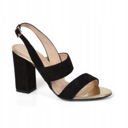 Prestige Szandál Prestige 2073 Fekete velúr méret35 (2073)